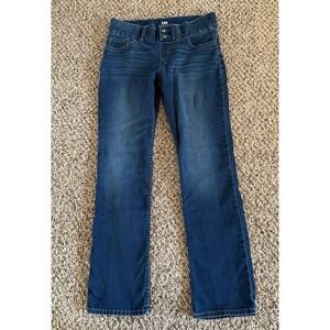 Lee Riders Women's Dark Blue Pull On Bootcut Jeans Size 8 Medium